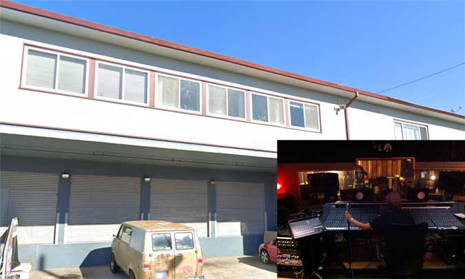 Emeryville warehouse above studio