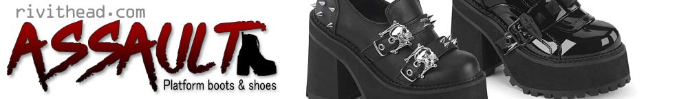 Demonia Assault style womens platform boots