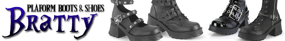 Demonia Bratty shoes and boots