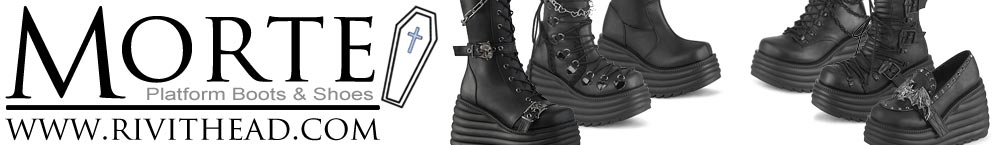 Demonia Morte Platform Boots and Shoes