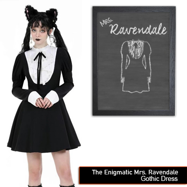Mrs. Ravendale Gothic Dress
