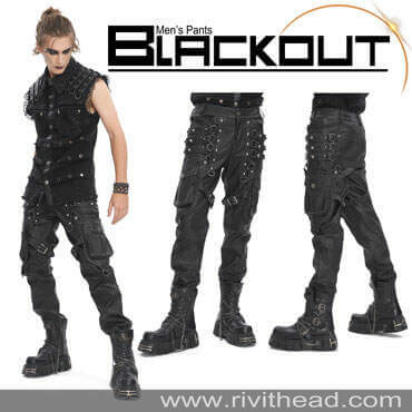Men's Gothic Blackout Pants