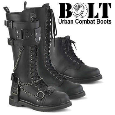Demonia Bolt - Mens Urban Combat Boots
