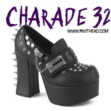 Demonia Charade-32 Platform Heels