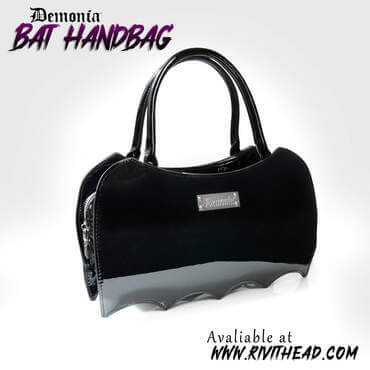 Demonia Gothic Bat Handbag