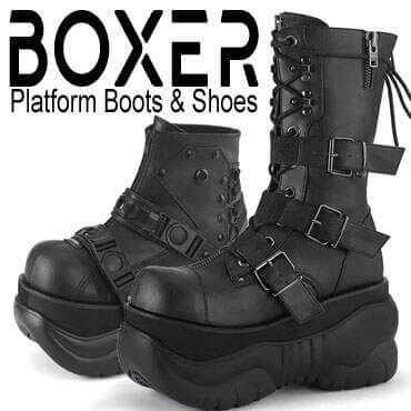 Demonia Boxer Boots and Shoes