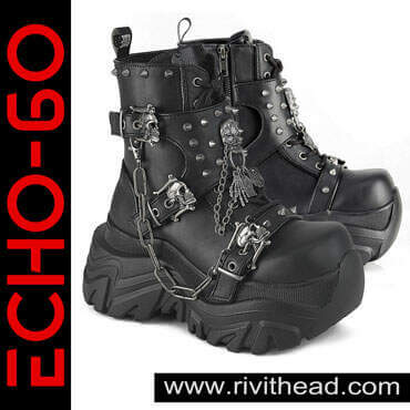 Demonia Echo-60 Platform Boots