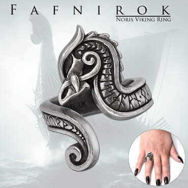 Fafnirok Ring - Viking Jewelry