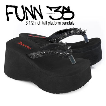 FUNN-35 Gothic platform sandal shoes