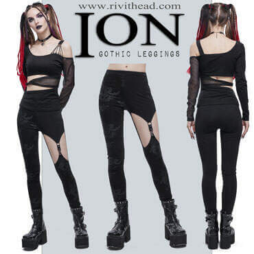 Ion Leggings - Gothic Womens Leggings