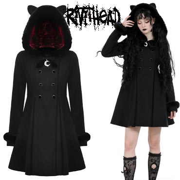 Gothic Lolita Kitty Ears Coat