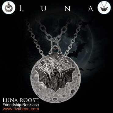 Luna Roost gothic necklace by Alchemy