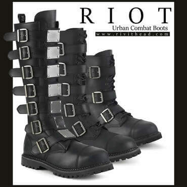 Demonia Riot Combat Boots