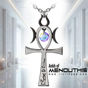 Ankh of Menouthis Necklace by Alchemy Gothic