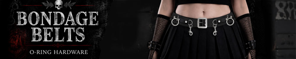 Real Leather Bondage Belts