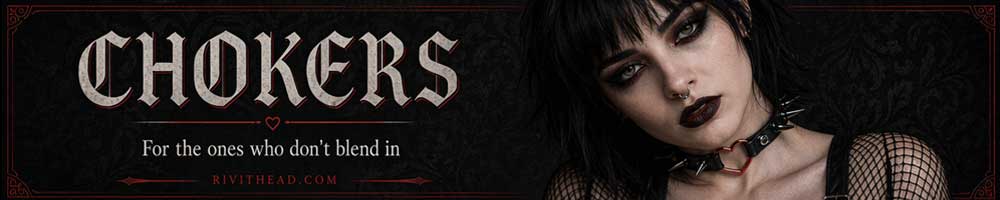 Handmade Gothic Leather Chokers and Collars – Spiked and Black Leather Designs