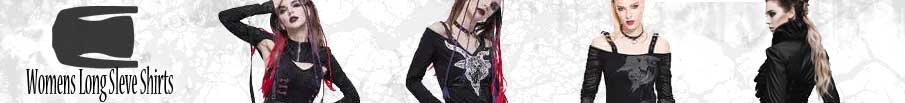 Gothic long sleve shirts