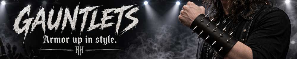 Real leather Gauntlets and Bracers.