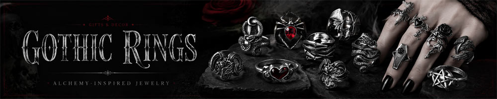 Assorted Alchemy of England statement rings