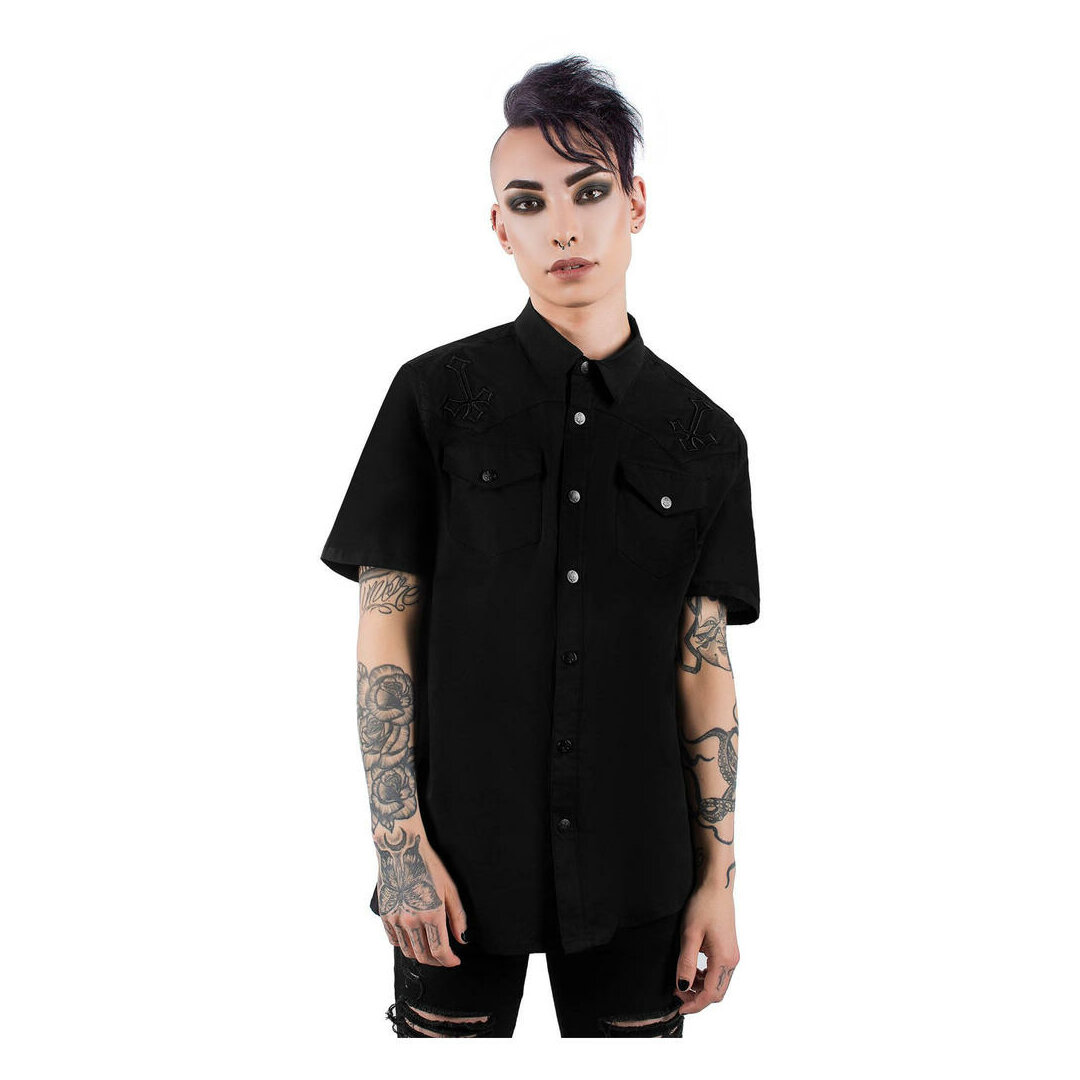 gothic dress men shirt white short sleeve Rash Guard 3.0 Thorn Sigil Clothing 3XL Built for fighters from XS to 5XL. New Men Gothic Shirt |