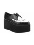 T.U.K. A8665 - White Black Creepers