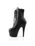 ADORE-1020 Black PU Platform Boots
