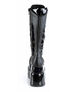 BEAR-205 Black Hologram Platform Boots