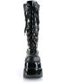 BEAR-205 Black Hologram Platform Boots