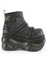 Boxer-60 Platform Ankle Boot