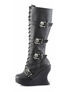Bravo-109 Skull Buckle Boots