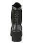 CLASH-206 Canvas Platform Boots