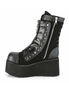 CLASH-206 Canvas Platform Boots