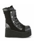 CLASH-206 Canvas Platform Boots