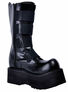 COMBAT-208 Stretch Zipper Boots