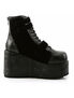 Demonia CONCORD-55 Skull Platform Boots