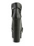 CRAMPS-103 Black Platform Boots