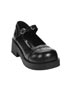 CRUX-07 Black Maryjane Shoes