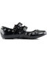 DAISY-03 Skull Buckle Flats