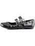 DAISY-03 Skull Buckle Flats