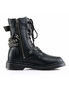 DEFIANT-204 Black Combat Boots