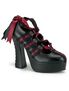 DEMON-13 Burgundy Demon Heels