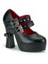 DEMON-16 Skulls Buckle Shoes
