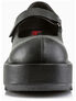 DOLLY-01 Black PU Shoes