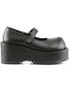 DOLLY-01 Black PU Shoes