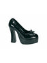 DOLLY-47 Black Patent Heels