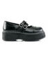 EMILY-306 Black Maryjane Shoes