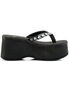 FUNN-17 Skulls Platform Sandals