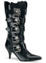 FURY-106 womens skull buckle boots