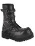 FIERCE-130 black strap boots