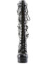 GOTHIKA-209 black strap boots